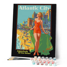 Carica l'immagine nel visualizzatore di Gallery, Dipingere con i numeri - Atlantic City