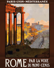 Carica l'immagine nel visualizzatore di Gallery, Dipingere con i numeri - Poster vintage di Roma Figured'Art
