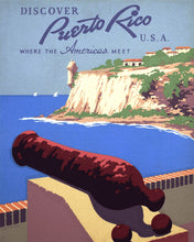 Carica l'immagine nel visualizzatore di Gallery, Dipingere con i numeri - Poster vintage di Porto Rico Figured'Art