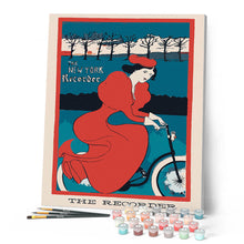 Carica l'immagine nel visualizzatore di Gallery, Dipingere con i numeri - Pedalata Vintage