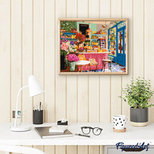 Carica l'immagine nel visualizzatore di Gallery, Dipingere con i numeri - Boutique d’angolo colorata