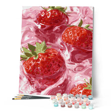 Carica l'immagine nel visualizzatore di Gallery, Dipingere con i numeri - Sapor di fragola