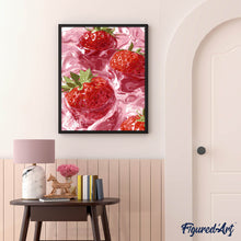 Carica l'immagine nel visualizzatore di Gallery, Dipingere con i numeri - Sapor di fragola