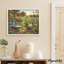 Carica l'immagine nel visualizzatore di Gallery, Dipingere con i numeri - Canti in giardino