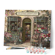 Carica l'immagine nel visualizzatore di Gallery, Dipingere con i numeri - La fioreria del cottage