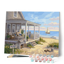Carica l'immagine nel visualizzatore di Gallery, Dipingere con i numeri - Cottage sulle dune