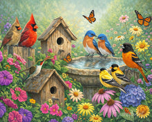 Carica l'immagine nel visualizzatore di Gallery, Dipingere con i numeri - Canto tra i fiori Figured'Art