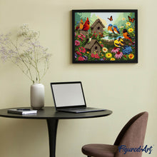 Carica l'immagine nel visualizzatore di Gallery, Dipingere con i numeri - Canto tra i fiori