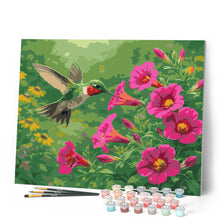 Carica l'immagine nel visualizzatore di Gallery, Dipingere con i numeri - Colibrì in volo