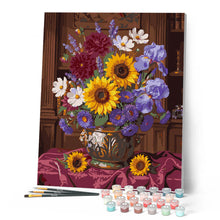 Carica l'immagine nel visualizzatore di Gallery, Dipingere con i numeri - Bouquet di giardino