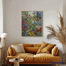 Carica l'immagine nel visualizzatore di Gallery, Dipingere con i numeri - Ali tra i fiori