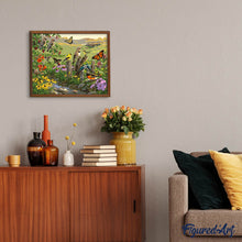 Carica l'immagine nel visualizzatore di Gallery, Dipingere con i numeri - Armonia tra fiori di campo