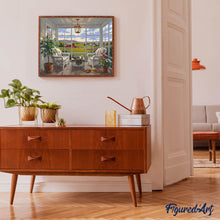 Carica l'immagine nel visualizzatore di Gallery, Dipingere con i numeri - Veranda tranquilla