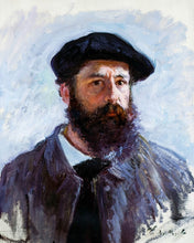 Carica l'immagine nel visualizzatore di Gallery, Dipingere con i numeri - Autoritratto con berretto - Monet Figured'Art