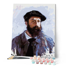 Carica l'immagine nel visualizzatore di Gallery, Dipingere con i numeri - Autoritratto con berretto - Monet