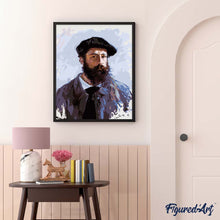 Carica l'immagine nel visualizzatore di Gallery, Dipingere con i numeri - Autoritratto con berretto - Monet