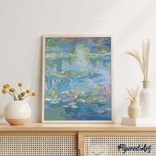 Carica l'immagine nel visualizzatore di Gallery, Dipingere con i numeri - Ninfee, 1908 - Monet