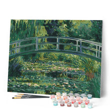 Carica l'immagine nel visualizzatore di Gallery, Dipingere con i numeri - Lo stagno delle ninfee - Monet