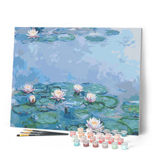 Carica l'immagine nel visualizzatore di Gallery, Dipingere con i numeri - Ninfee 1914-1917 collezione privata, Monet