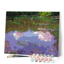Carica l'immagine nel visualizzatore di Gallery, Dipingere con i numeri - Ninfee, Nuvole - Monet