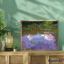 Carica l'immagine nel visualizzatore di Gallery, Dipingere con i numeri - Ninfee, Nuvole - Monet