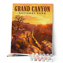Carica l'immagine nel visualizzatore di Gallery, Dipingere con i numeri - Parco nazionale del Grand Canyon - Arizona