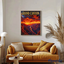 Carica l'immagine nel visualizzatore di Gallery, Dipingere con i numeri - Parco nazionale del Grand Canyon, scogliere desertiche - Arizona