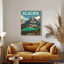 Carica l'immagine nel visualizzatore di Gallery, Dipingere con i numeri - Glacier National Park - Montana