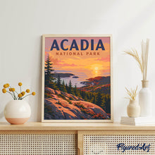 Carica l'immagine nel visualizzatore di Gallery, Dipingere con i numeri - Parco nazionale di Acadia - Maine