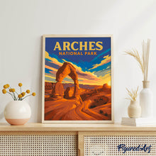 Carica l'immagine nel visualizzatore di Gallery, Dipingere con i numeri - Parco nazionale degli Arches - Utah