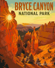 Carica l'immagine nel visualizzatore di Gallery, Dipingere con i numeri - Parco nazionale del Bryce Canyon - Utah Figured'Art