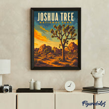 Carica l'immagine nel visualizzatore di Gallery, Dipingere con i numeri - Joshua Tree National Park - California
