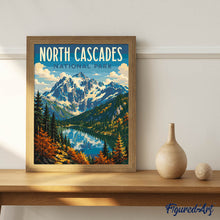 Carica l'immagine nel visualizzatore di Gallery, Dipingere con i numeri - Parco nazionale delle North Cascades - Washington