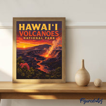 Carica l'immagine nel visualizzatore di Gallery, Dipingere con i numeri - Parco nazionale Vulcani delle Hawaii