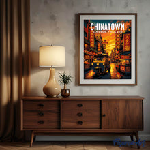 Carica l'immagine nel visualizzatore di Gallery, Dipingere con i numeri - Poster di viaggio Bangkok, Via di Chinatown