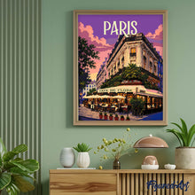 Carica l'immagine nel visualizzatore di Gallery, Dipingere con i numeri - Poster di viaggio Café de Flore