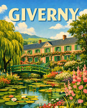Carica l'immagine nel visualizzatore di Gallery, Dipingere con i numeri - Poster di viaggio Giverny Figured'Art