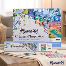 Carica l'immagine nel visualizzatore di Gallery, Dipingere con i numeri - Poster di viaggio Costa oceanica del Portogallo