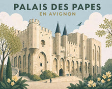 Carica l'immagine nel visualizzatore di Gallery, Dipingere con i numeri - Palazzo dei Papi di Avignone Figured'Art