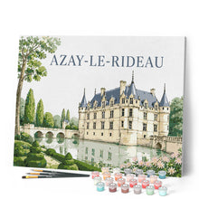 Carica l'immagine nel visualizzatore di Gallery, Dipingere con i numeri - Castello di Azay-le-Rideau