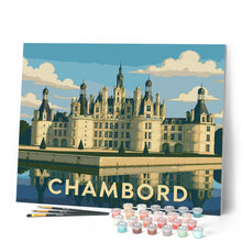 Carica l'immagine nel visualizzatore di Gallery, Dipingere con i numeri - Castello di Chambord