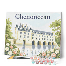 Carica l'immagine nel visualizzatore di Gallery, Dipingere con i numeri - Castello di Chenonceau