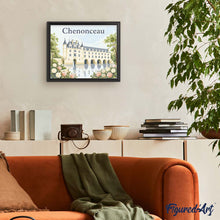 Carica l'immagine nel visualizzatore di Gallery, Dipingere con i numeri - Castello di Chenonceau