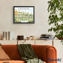 Carica l'immagine nel visualizzatore di Gallery, Dipingere con i numeri - Castello di Chinon