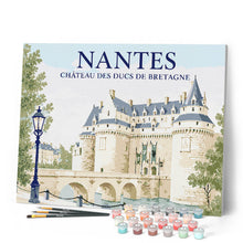Carica l'immagine nel visualizzatore di Gallery, Dipingere con i numeri - Castello dei Duchi di Bretagna, Nantes