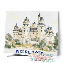 Carica l'immagine nel visualizzatore di Gallery, Dipingere con i numeri - Castello di Pierrefonds