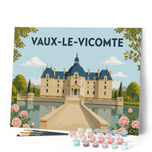 Carica l'immagine nel visualizzatore di Gallery, Dipingere con i numeri - Palazzo di Vaux-le-Vicomte