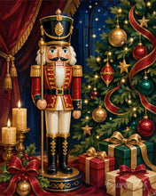 Carica l'immagine nel visualizzatore di Gallery, Dipingere con i numeri - Schiaccianoci di Natale Figured'Art