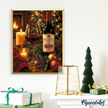 Carica l'immagine nel visualizzatore di Gallery, Dipingere con i numeri - Brindisi di Natale