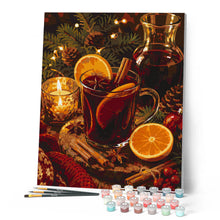 Carica l'immagine nel visualizzatore di Gallery, Dipingere con i numeri - Vin Brulé a Natale